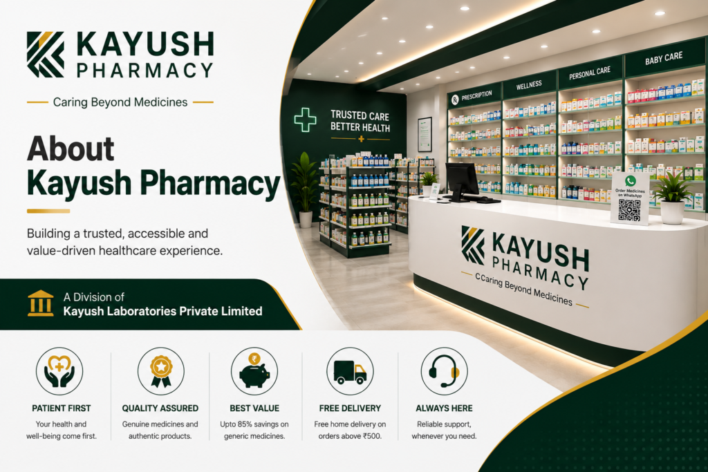 Kayush Pharmacy - Trusted Pharmacy and Medical Store in India